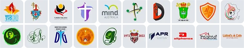 Brand logos of Fifthcolour Media's clients, past and present.